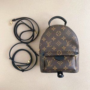 NEW in Box Louis Vuitton Palm Springs Mini Backpack Monogram